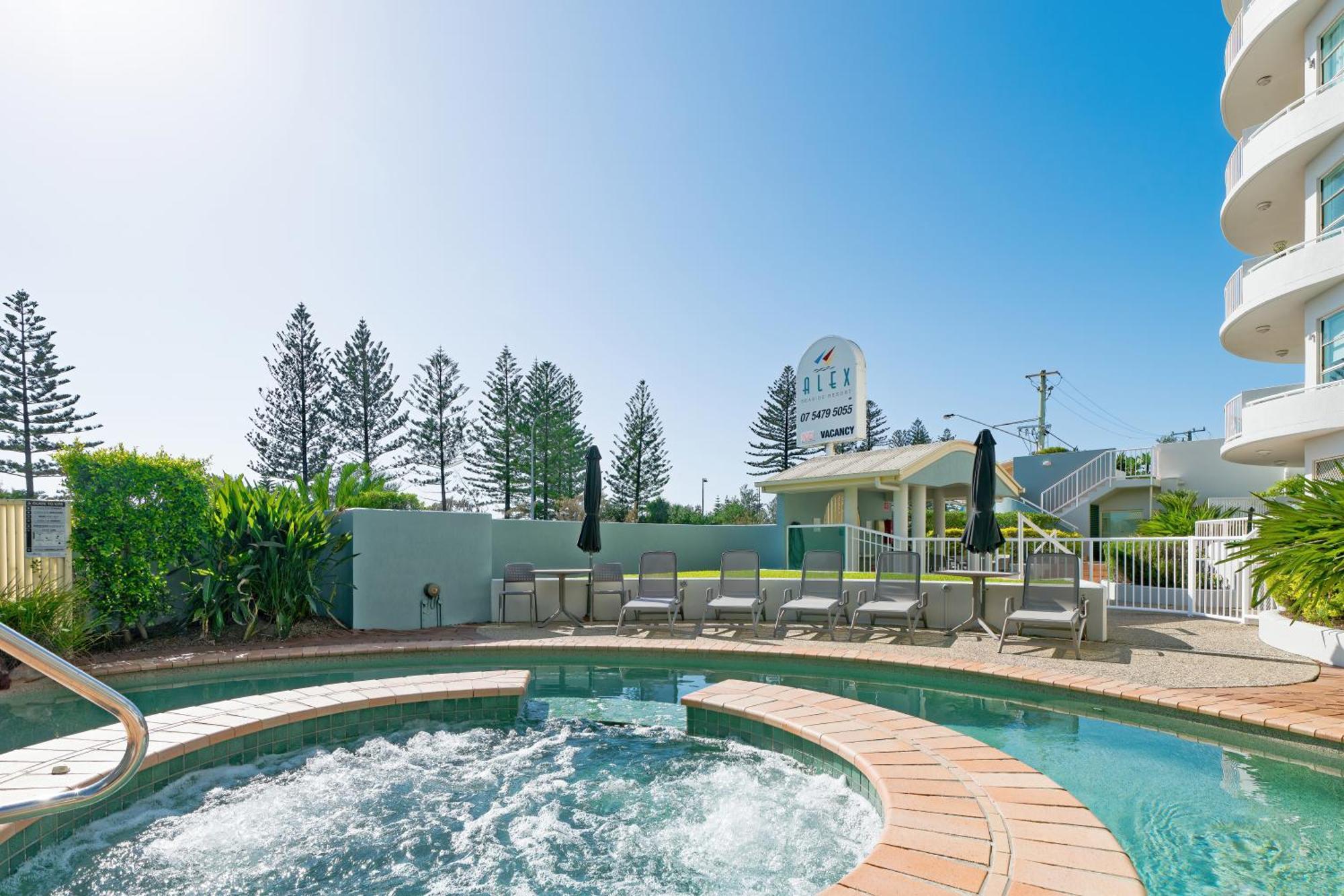 Alex Seaside Resort Alexandra Headland Exterior foto